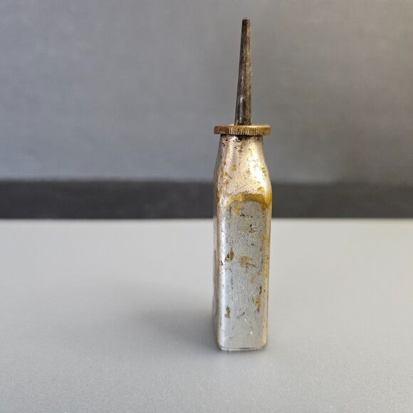 Star Oiler Sewing Machine Oil Can Lubricant Patented Cushman & Denison NY 3.5" - Picture 4 of 7